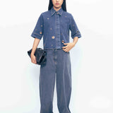 Sky Denim Trouser