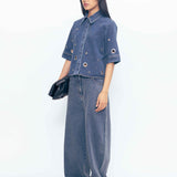 Sky Denim Trouser