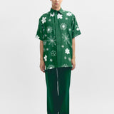 Magellan Embroidered Linen Shirt