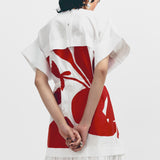 Echo Applique Dress