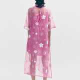 Mono Daisy Dress - Pink