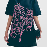 Budapest Sequins Dress - Black