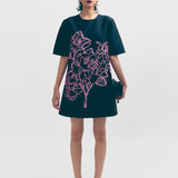 Budapest Sequins Dress - Black