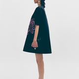 Budapest Sequins Dress - Black