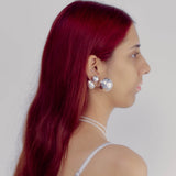 Circle of Life Earrings - Silver