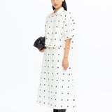 Guilia Sequin Shirt - Ivory