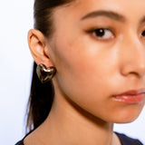 Heart Earrings - Black