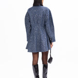 Glint Denim Dress