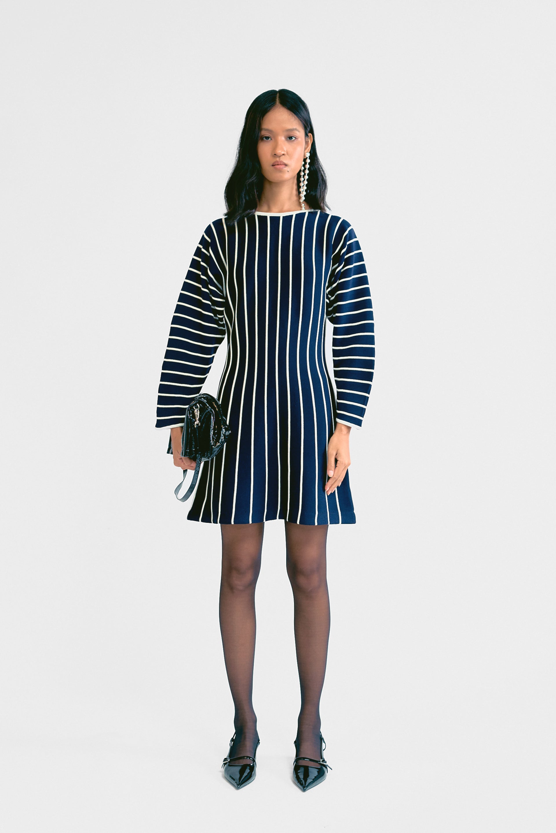 compact knit dress Trendy, Chic Women's Clothing Boutique Promesa Cable Knit Mini Dress for Women, Espresso, 60% Cotton, 40% Acrylic Lane 201
