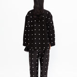 Peg Embroidered Trousers