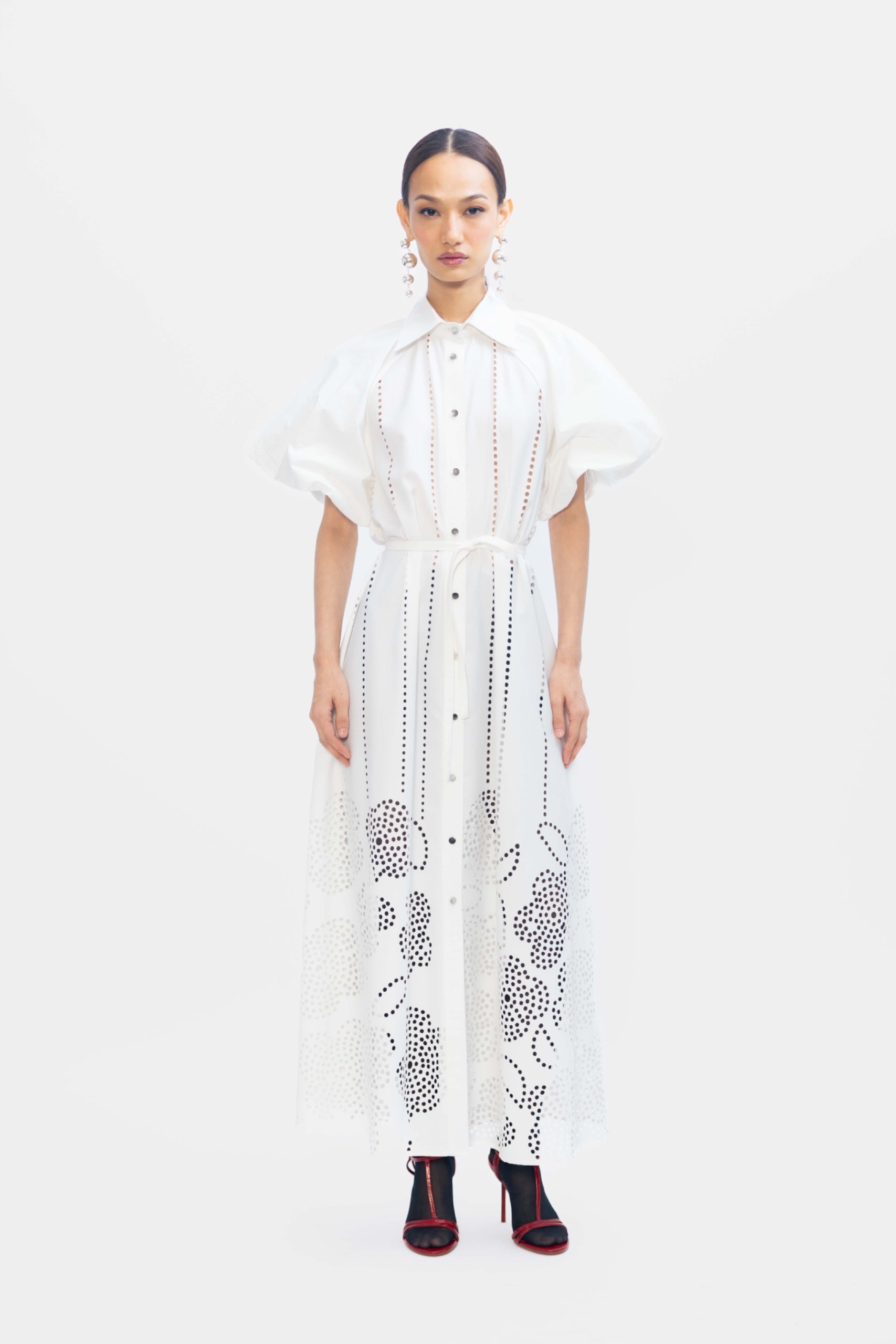 simone ivory dress Simone Dress - Ivory - SALE XL
