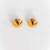 Concave Earrings -  Gold