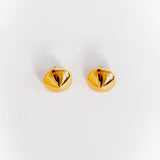Concave Earrings Mini -  Gold