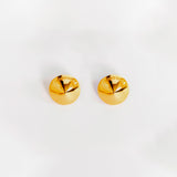 Concave Earrings Mini -  Gold