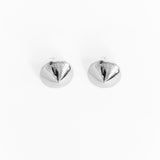 Concave Earrings -  Silver