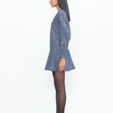 Starburst Denim Dress