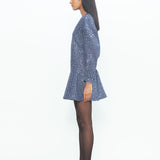 Starburst Denim Dress
