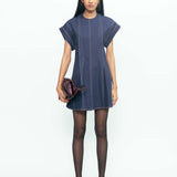 Focal Denim Dress