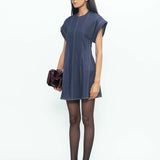 Focal Denim Dress