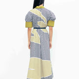 Guilded Linear Dress