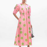 Guilded Dress - Pink