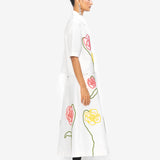 Botanique Embroidered Skirt