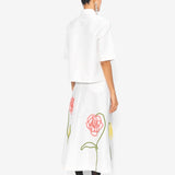 Botanique Embroidered Skirt