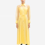 Florence Dress - Yellow