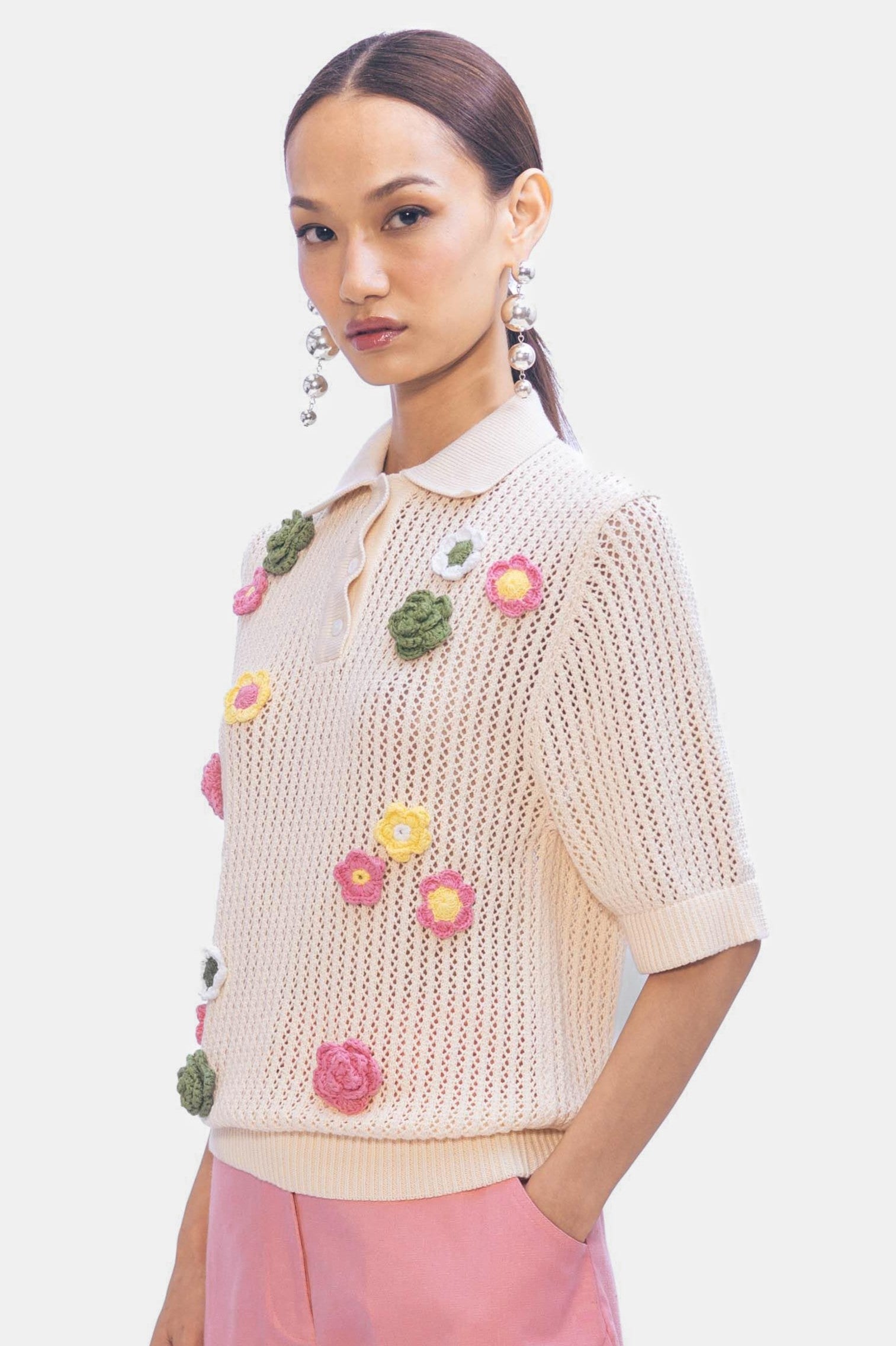 Poppy Top - Ivory – Lovebirds