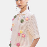 Poppy Top - Ivory