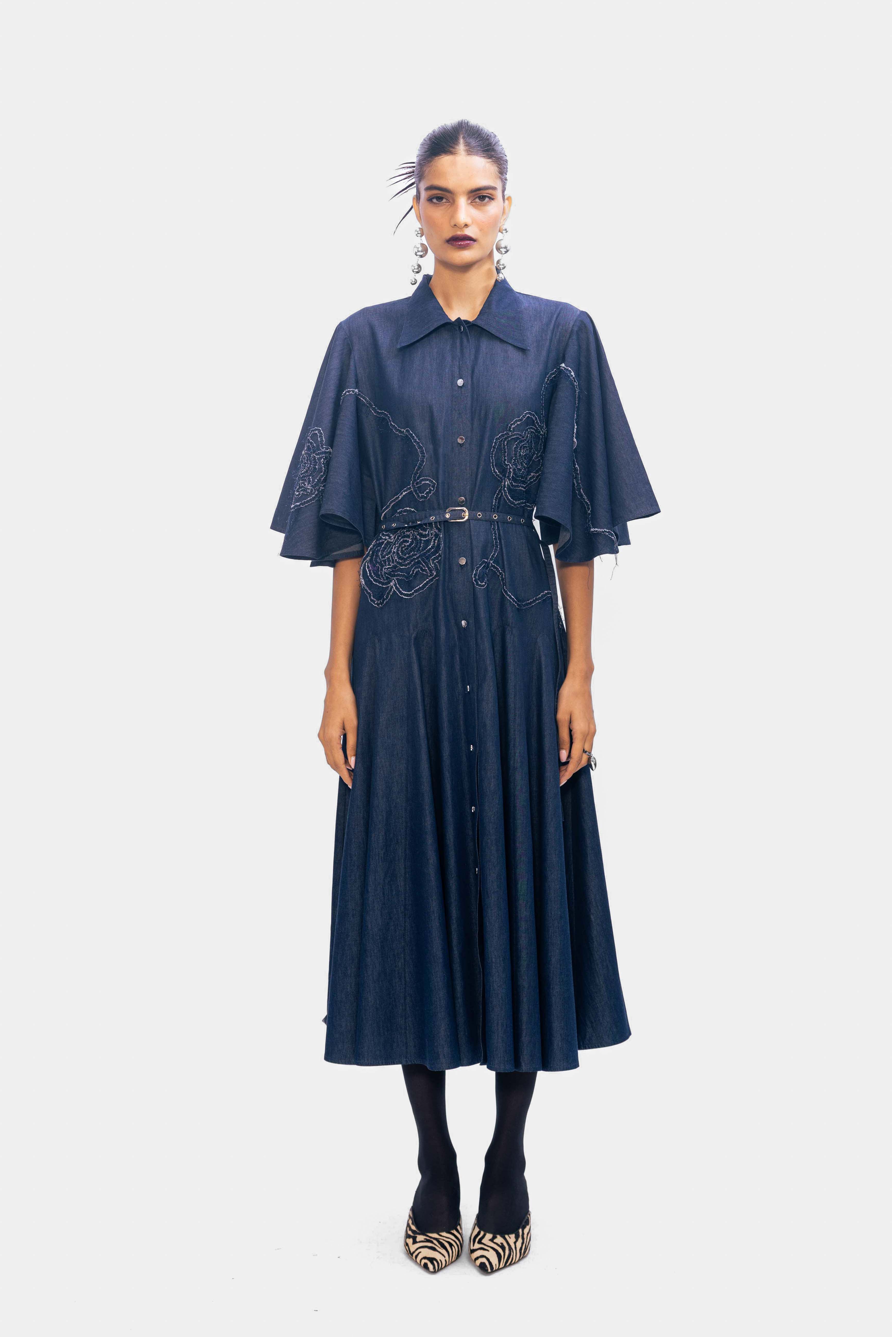 Oxford Denim Dress
