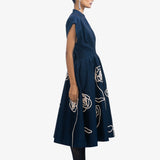 Selene Embroidered Dress