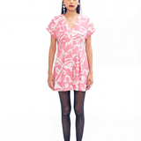 Auriga Silk Dress - Pink - SALE
