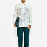 Jardin Ivory Linen Shirt