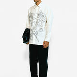 Jardin Ivory Linen Shirt