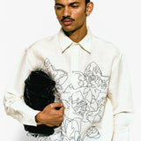 Jardin Ivory Linen Shirt