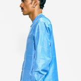 Linear Silk Padded Shirt