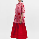 Mono Daisy Shirt - Pink