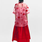 Mono Daisy Shirt - Pink