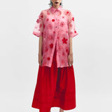 Mono Daisy Shirt - Pink