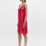 Keira Organza Dress Set - Red