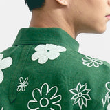 Magellan Embroidered Linen Shirt