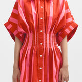 Rory Dress - Pink & Red