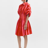Rory Dress - Pink & Red