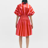Rory Dress - Pink & Red