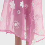 Mono Daisy Dress - Pink