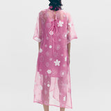 Mono Daisy Dress - Pink
