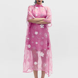 Mono Daisy Dress - Pink