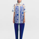 Aloe Trousers - Cerulean Blue