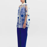 Aloe Trousers - Cerulean Blue